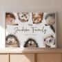 Personalised Hedgehog Family Print And Fun Quote, thumbnail 3 of 6