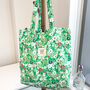 Green Flower Lightweight Shoulder Bag, thumbnail 4 of 4