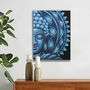 Blue Buddha Painting 60x80cm, thumbnail 1 of 3