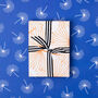 Blue Palms Wrapping Paper | Gift Wrap, thumbnail 2 of 5