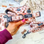 Vintage Bear Gingham Dog Collar With Optional Set, thumbnail 1 of 11
