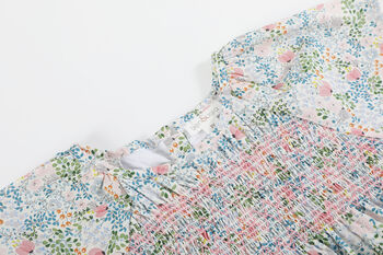 Inger Soft Blue Floral Dress, 4 of 8