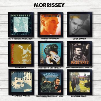 Original Smiths And Morrissey Framed Record Covers, 4 of 12