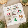 Personalised Nan And Grandad Fun Christmas Card, thumbnail 1 of 7