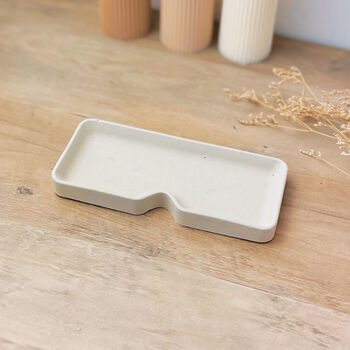 Grey Glasses Holder, Eye Glass Tray And Eyewear Case, 2 of 9