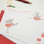 Festive Bunnies Thank You Note Cards, thumbnail 2 of 4