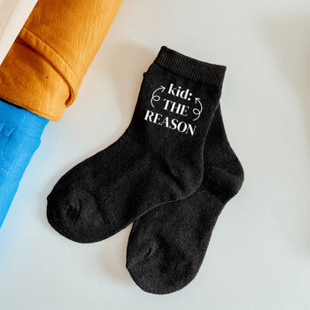 Dad Tired Kid The Reason Socks Gift Set, 6 of 7