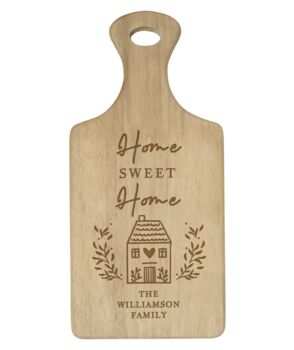 Personalised Home Wooden Paddle Board, 5 of 5