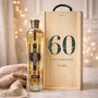 Personalised 60th Birthday Aperitif Gift Set With Custom Lid, thumbnail 5 of 11
