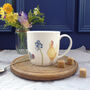 Fine Bone China Chickens And Forget Me Nots Easter Mug, thumbnail 3 of 11