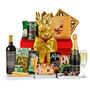 Festive Surprise Christmas Gift Box With Champagne, thumbnail 1 of 4