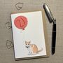 Personalised Ginger And White Cat Birthday Card, thumbnail 2 of 5