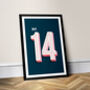 Personalised House Number Portrait, thumbnail 5 of 10