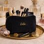 Personalised Soft Velvet Makeup Cosmetic Cube Bag, thumbnail 1 of 8
