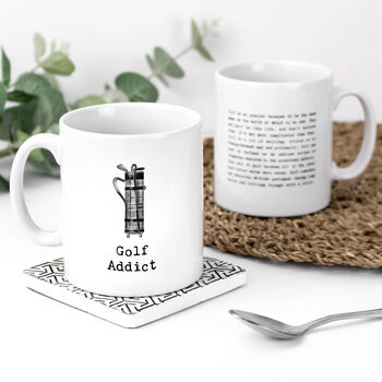 Golf Addict Card For Golfers, 2 of 4