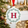 Personalised Initial Christmas Tree Decoration, thumbnail 1 of 10