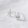 Starfish And Shell Stud Earrings, thumbnail 6 of 10