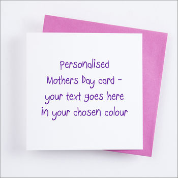Personalised Mother's Day Card, 2 of 7