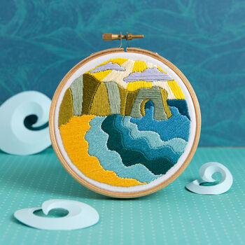 Dorset Days Mini Embroidery Kit, 3 of 4