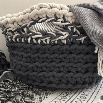 Crochet Basket Kit, 8 of 12