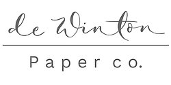 de Winton Paper co logo