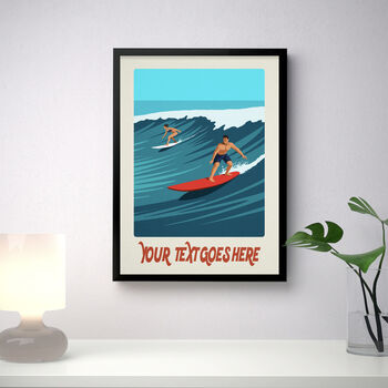 Personalised Surfing Poster, 3 of 6