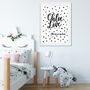Personalised Hand Lettered Baby Name Print, thumbnail 2 of 7