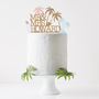 Tropical Personalised Cake Topper, thumbnail 2 of 8