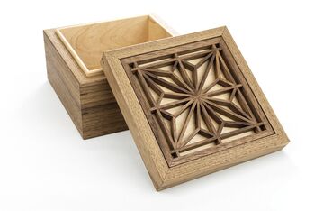 Small Wooden Kumiko Box, 5 of 8
