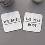 The Boss / Real Boss Mug Set, thumbnail 4 of 6