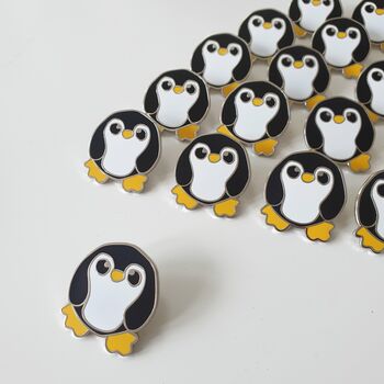 Penguin Enamel Pin Badge, 11 of 12
