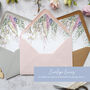 Whimsical Spring A6 Save The Date Card, thumbnail 2 of 3