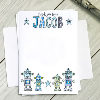 Personalised Childrens Thank You Notecards, 5 of 12