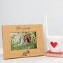 Personalised Birth Month Flower Photo Frame For Best Friend, thumbnail 5 of 12