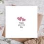 Happy You + Me Day Anniversary Card, thumbnail 1 of 3