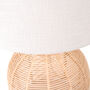 Natural Wicker Table Lamp With Shade, thumbnail 5 of 11