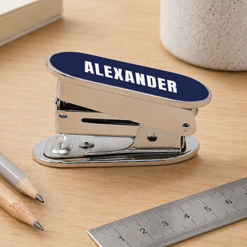 Personalised Blue Stapler, 3 of 7