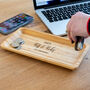 Personalised Bits And Bobs Bamboo Tray, thumbnail 1 of 5