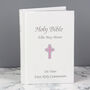 Personalised Pink Cross Holy Bible Gift, thumbnail 3 of 7