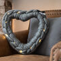 Large Chunky Heart Wreath With Lights, thumbnail 1 of 12