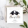 Graduation Hats Card, Graduation Hats Card For Her Or Him, thumbnail 1 of 2