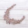 Rose Gold Bridal Hair Vine, thumbnail 2 of 3