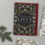 Merry Nouveau, 'With All Our Love' Christmas Card, thumbnail 1 of 3