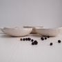 Handmade White Satin Ceramic Salt /Spice/ Ring Dish, thumbnail 3 of 6
