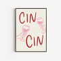 Cin Cin Illustrated Art Prints, thumbnail 3 of 6