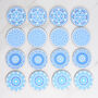 Blue And White Coasters, thumbnail 1 of 12