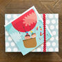 Hot Air Balloon 2nd Birthday Card, thumbnail 1 of 5