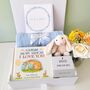 New Baby Boy Personalised Keepsake Box Filled, thumbnail 1 of 12