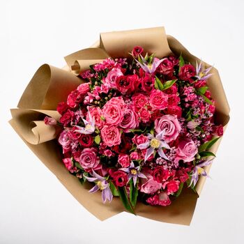Pink Berry Fresh Flower Bouquet, 3 of 4