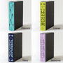 Personalised Modern Book Box File And Ring Binders, thumbnail 7 of 11